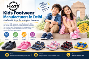 Kids footwear manufacturers in Delhi