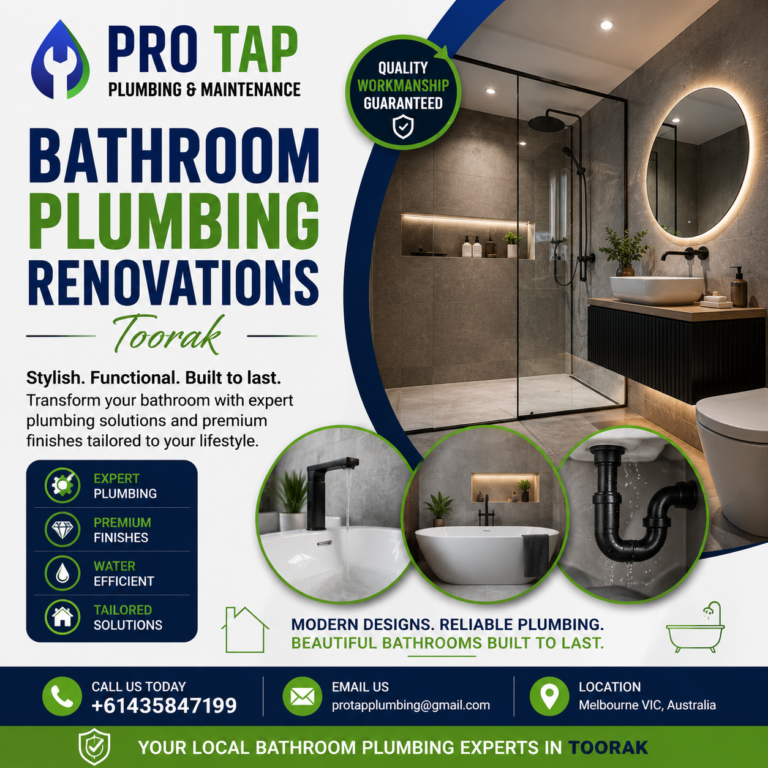 renovation plumbing​ South Yarra