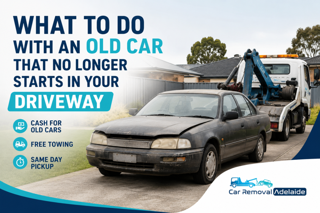 sell a scrap car for cash in Adelaide