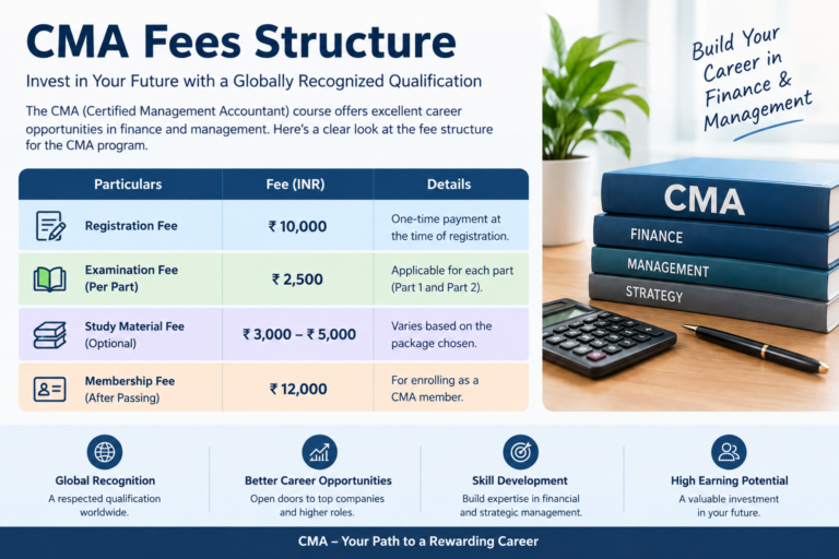 CMA fees structure