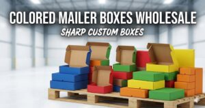Colored Mailer Boxes Wholesale