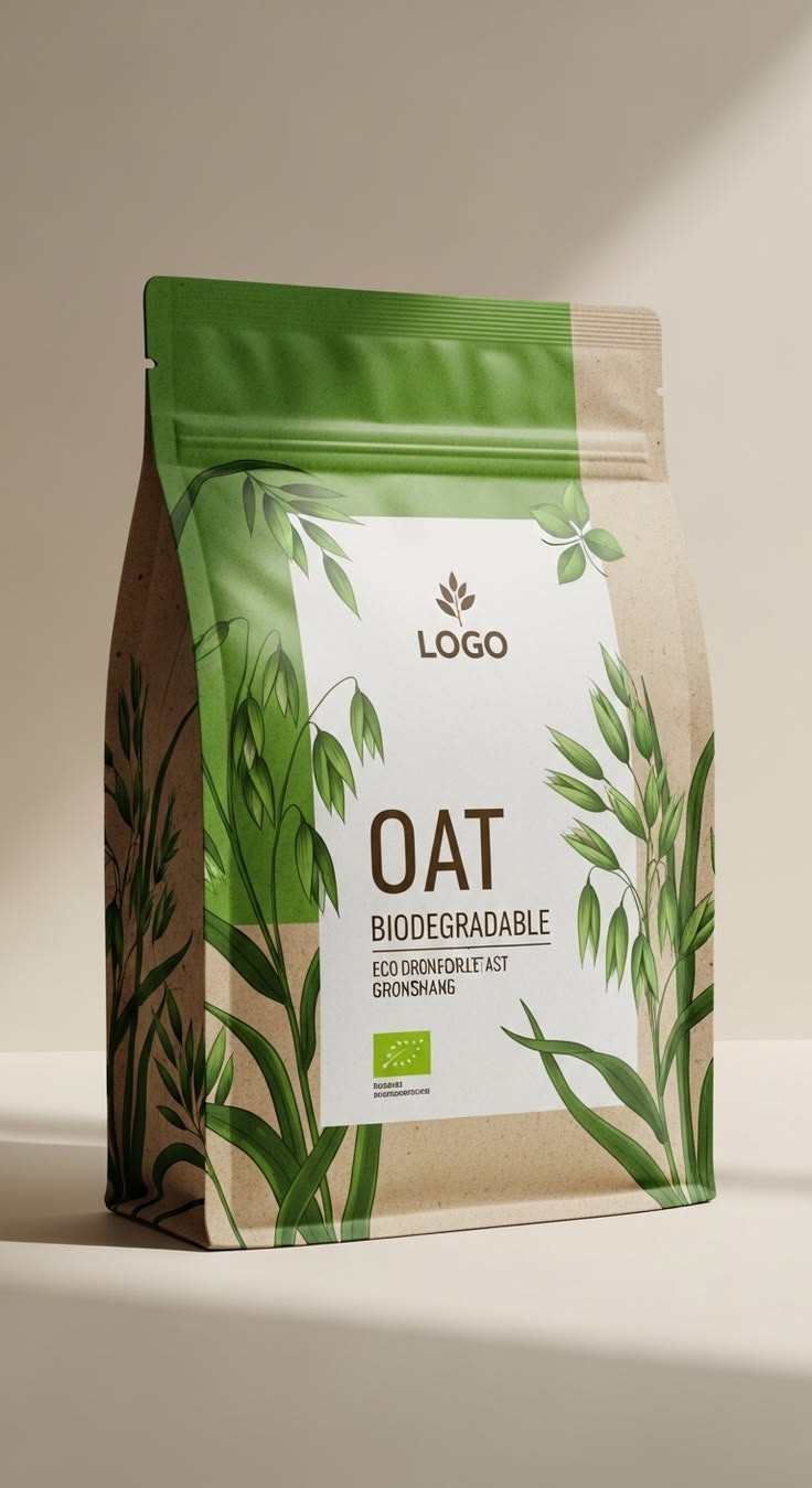 Custom Green Mylar Bags