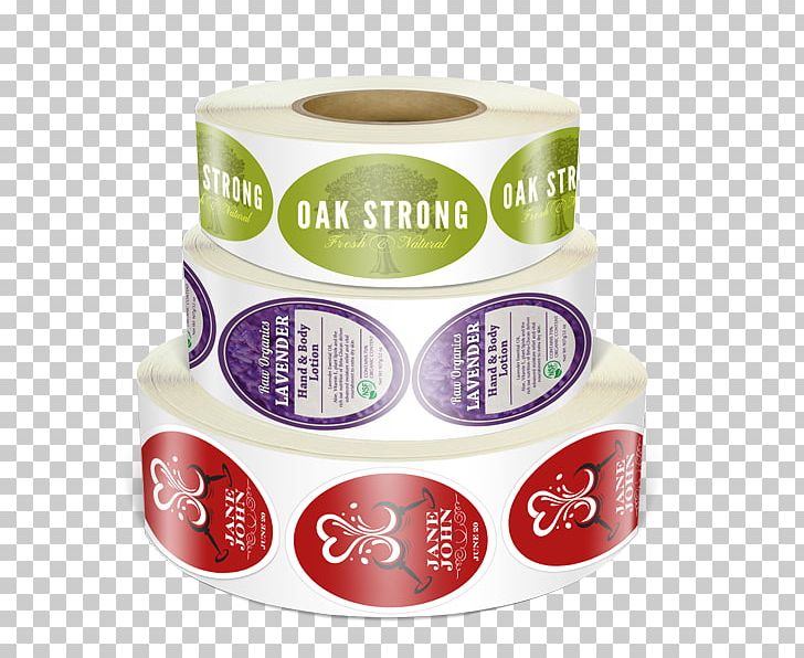 Custom Oval Roll Labels