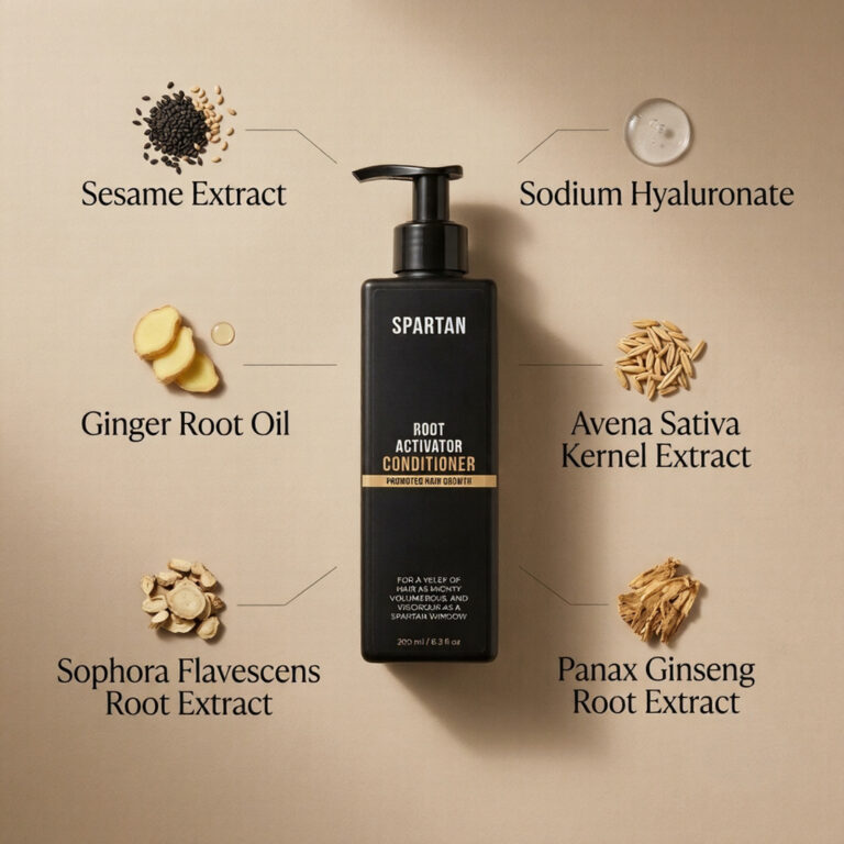 Spartan Root Activator Shampoo for Thicker, Fuller-Looking Hair