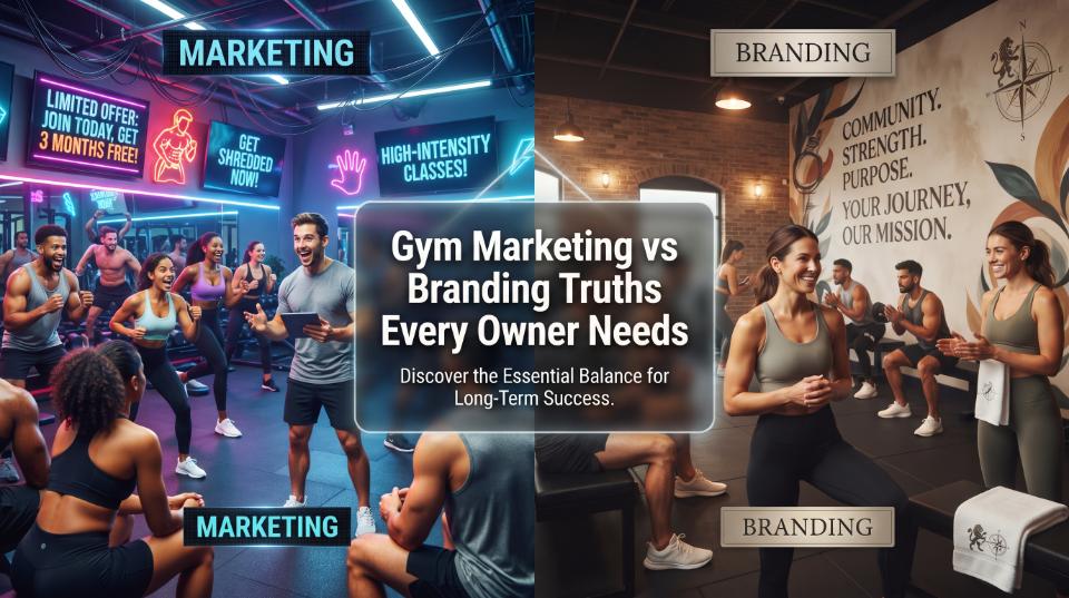Gym Marketing vs Branding Truths Every Owner Needs