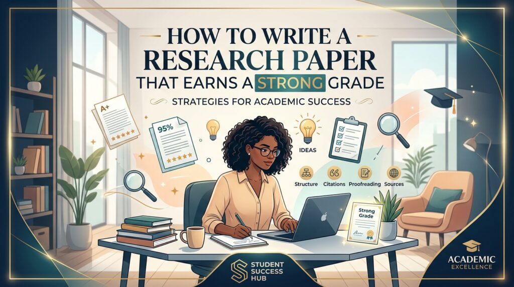 How to Write a Research Paper That Earns a Strong Grade