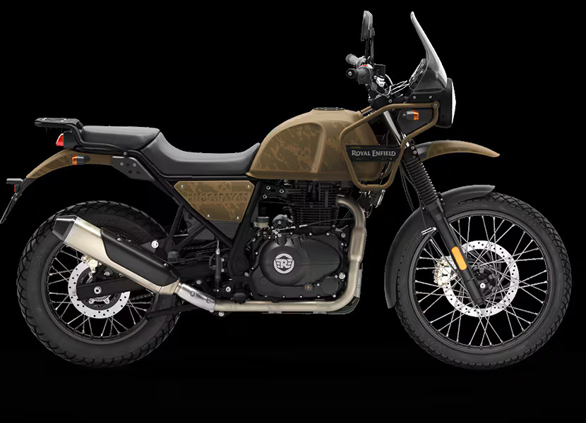 Royal Enfield side-view