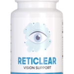 Reticlear eye health supplement bottle