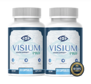 Visium Pro eye health support supplement bottle