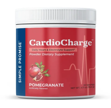 CardioCharge dietary supplement bottle for daily wellness support
