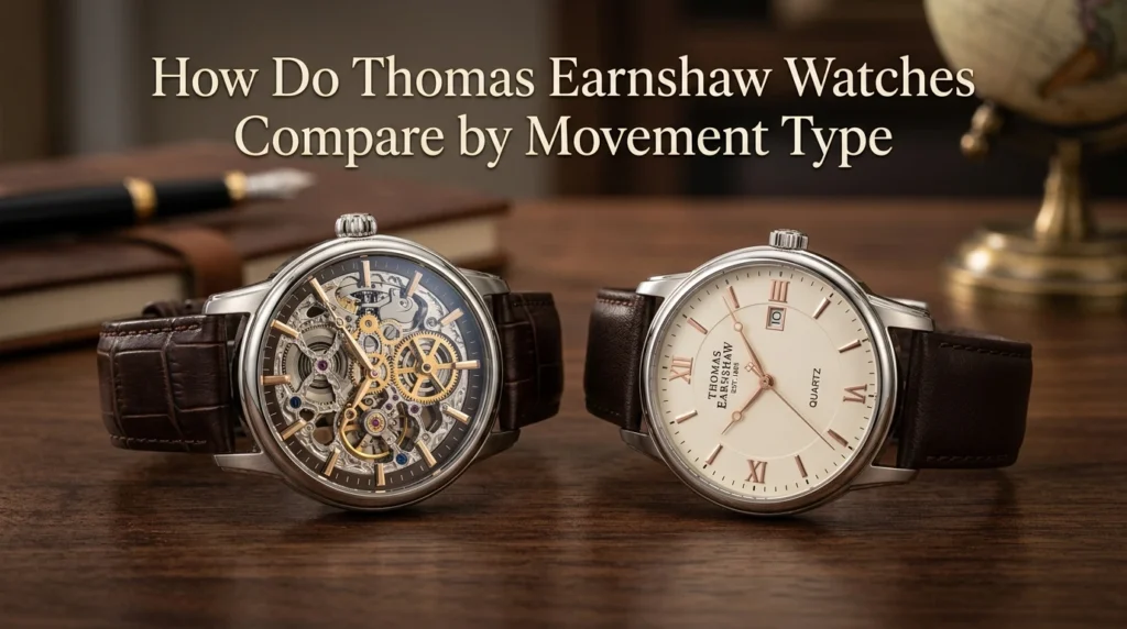 How Do Thomas Earnshaw Watches Compare by Movement Type