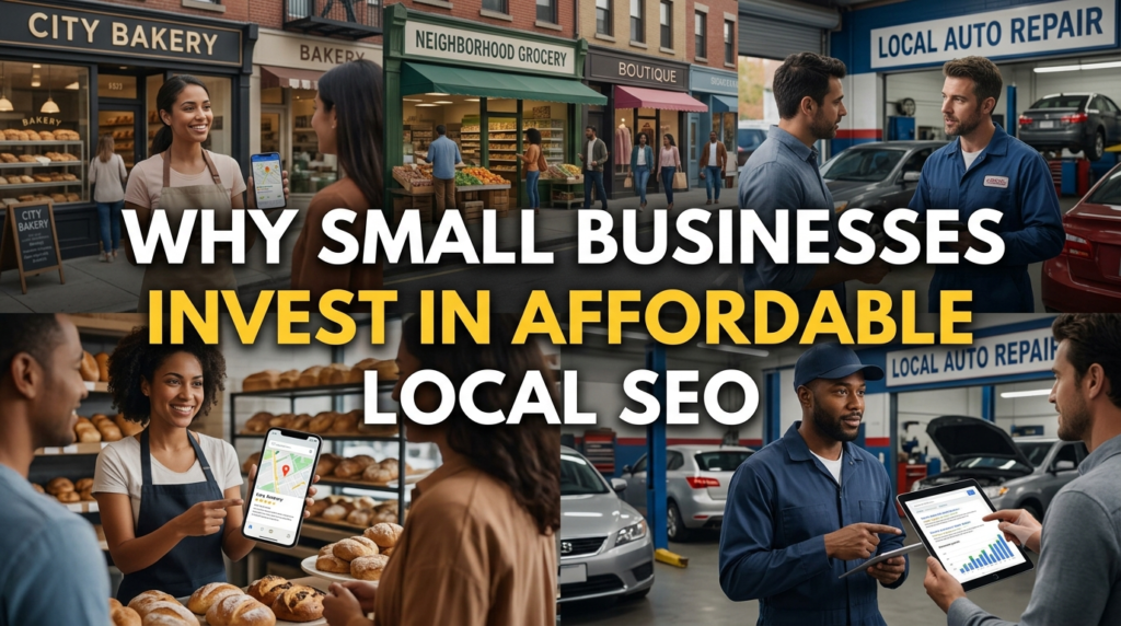 Why Small Businesses Invest in Affordable Local SEO
