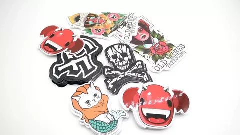 die cut stickers London