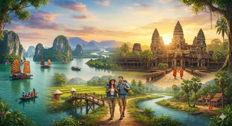 Vietnam und Kambodscha