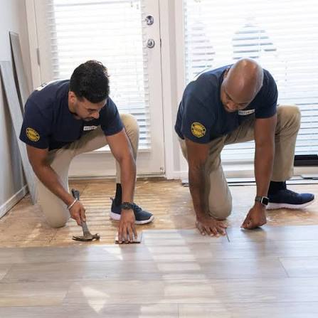 Professional flooring replacement