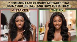 7 Common Lace Closure Mistakes That Ruin Your Install