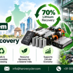 70% Lithium Recovery Battery Recycling Infographic