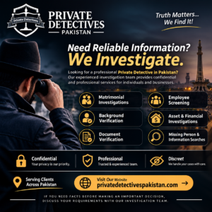 Private Investigators in Lahore