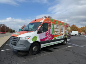 commercial fleet wrapped in Chicago