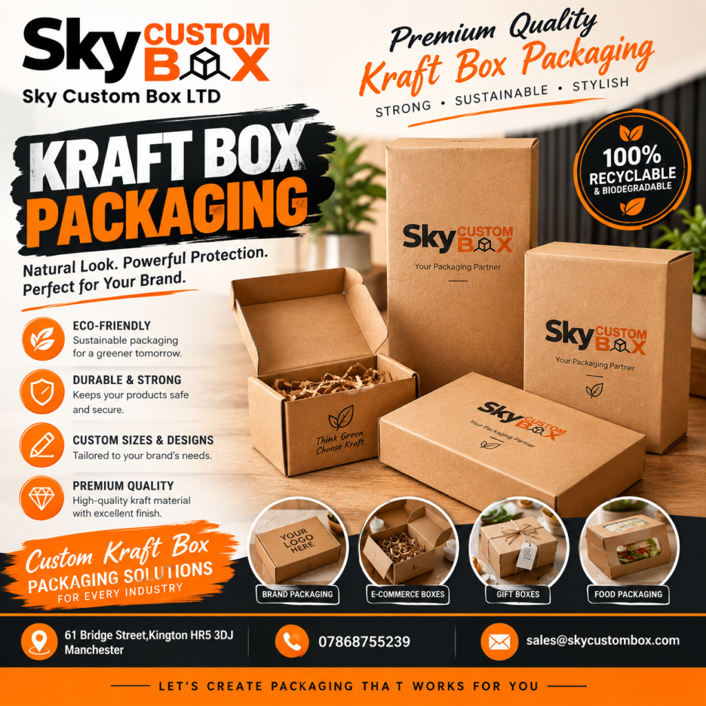 brown kraft boxes