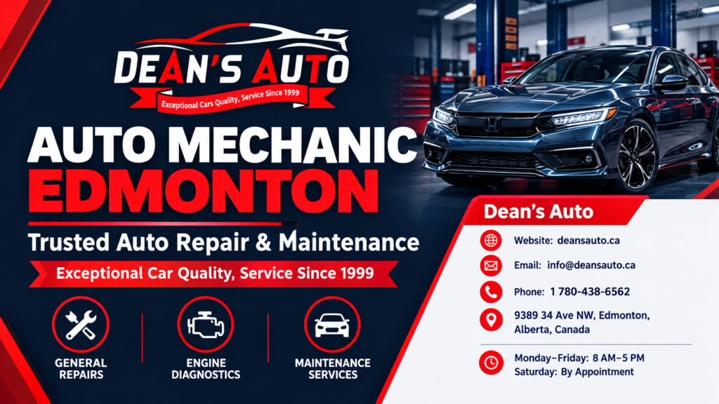 auto mechanic Edmonton