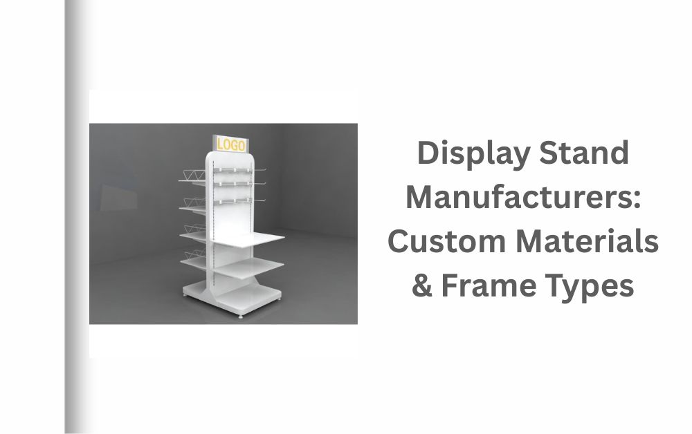 Display Stand Manufacturers Custom Materials & Frame Types