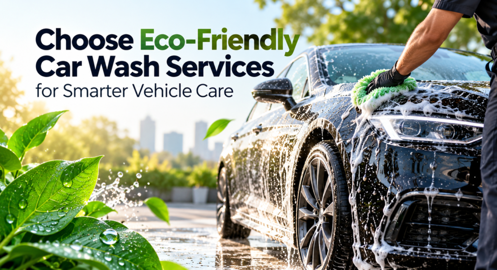 Eco-Friendly Car Wash in Action
