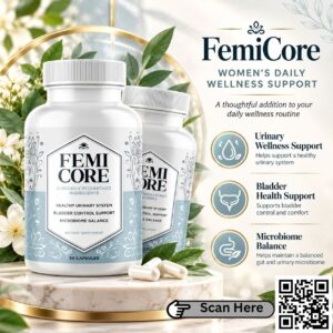 FemiCore Botanical Wellness Supplement Ad