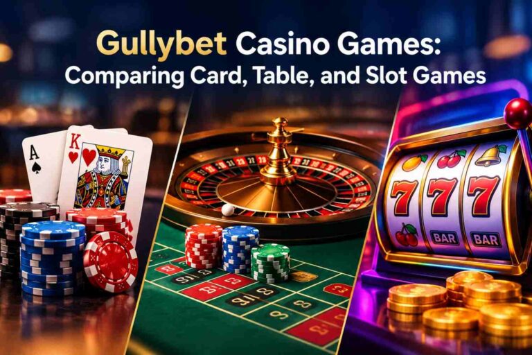 Gullybet casino games