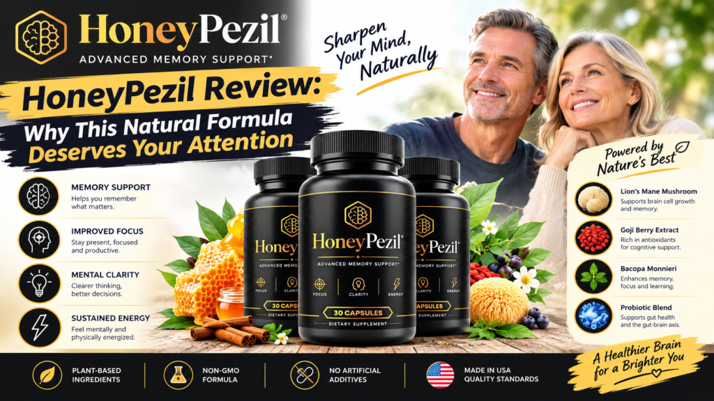 HoneyPezil Natural Memory Support Review