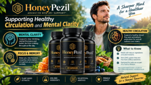 HoneyPezil® Memory Support Infographic