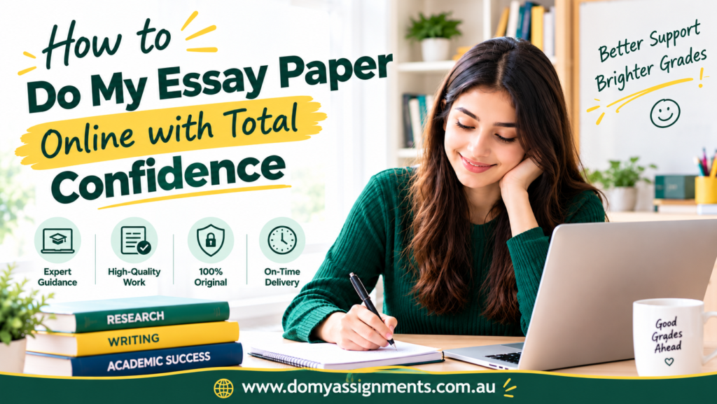 How to Do My Essay Paper Online with Total Confidence