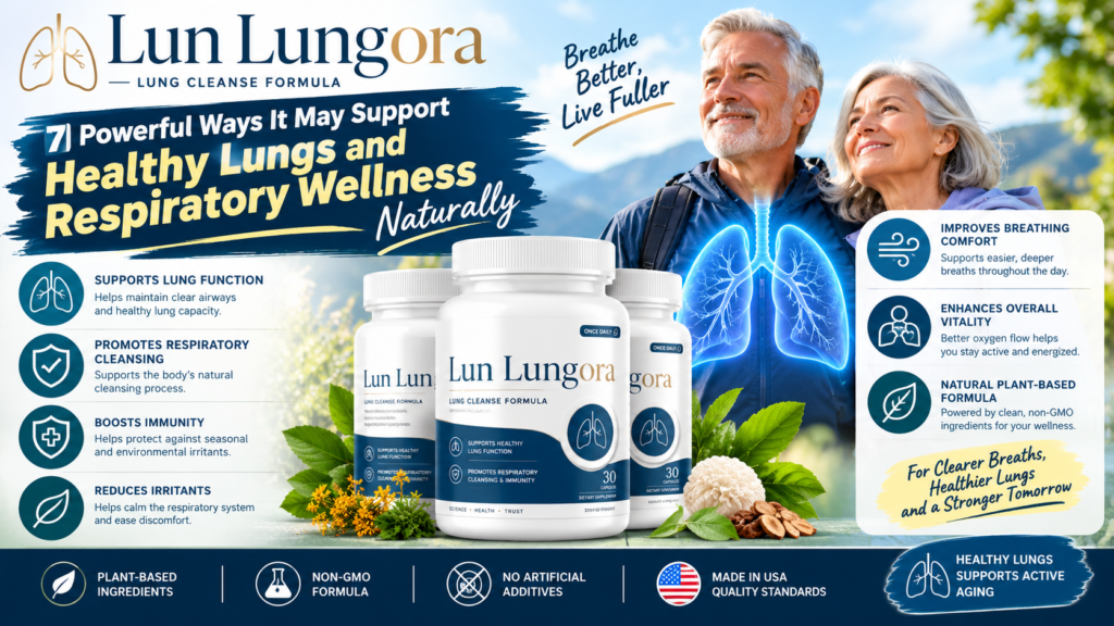 Lun Lungora Healthy Lungs Wellness Banner