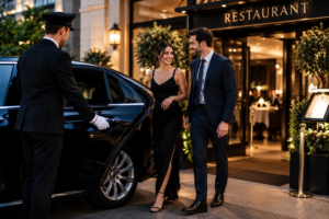 restaurant chauffeur hire in Essex
