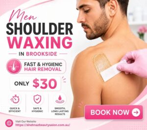 Men Shoulder Waxing in Brookside