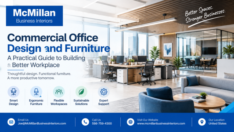 commercial office design and furniture