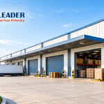 Modern Warehouse Complex with Propleader Branding