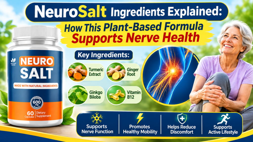NeuroSalt Ingredients for Nerve Health