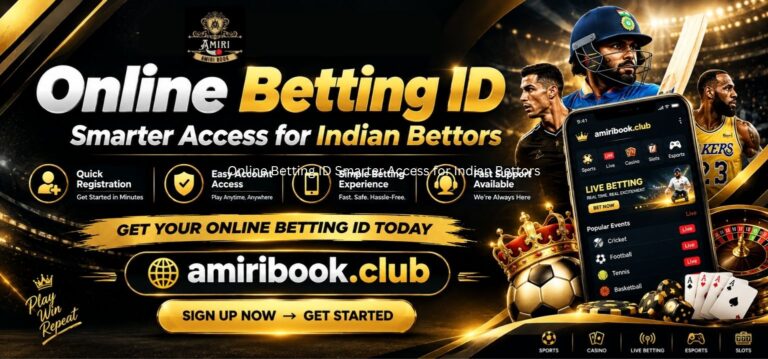 Choose Online Betting ID for easier account registration