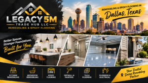 Remodeling and Epoxy Flooring in Dallas, Tx