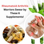 Supplements for Rheumatoid Arthritis featuring turmeric, Boswellia, ginger, omega-3 fatty acids, devil's claw, and MSM