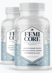 Femi Core supplement for women's urinary wellness