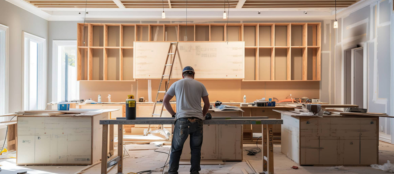 Custom Built-In Cabinets for Living Rooms and Home Offices