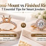 semi-mount vs finished ring