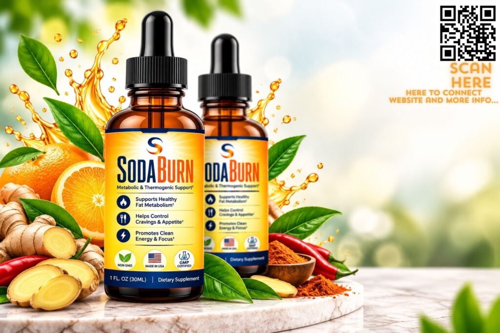 SodaBurn Drops with Citrus and Ginger Splash