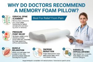 Doctors Recommend Memory Foam Pillow