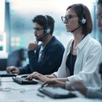 Call center voice enhancement