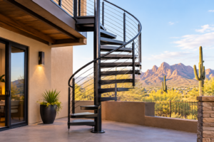 iron spiral staircases in Apache Junction, AZ