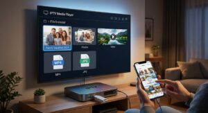 Can I Play My Own Photos and Videos from a USB Drive or Phone on My IPTV Box?